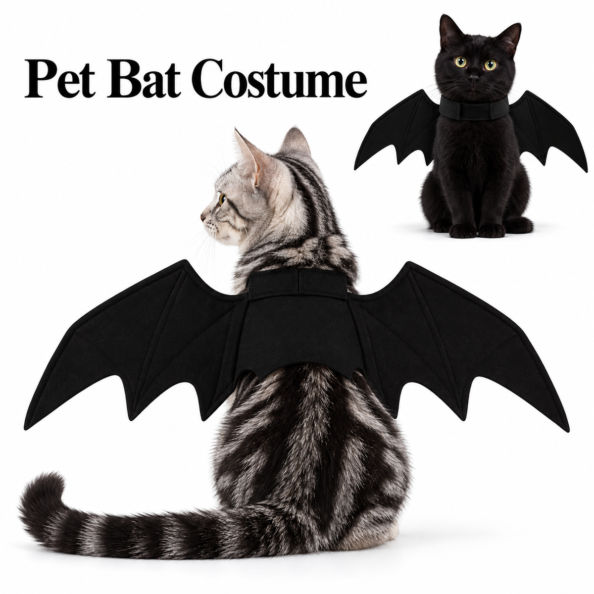 Bat Wings Costume for Cats