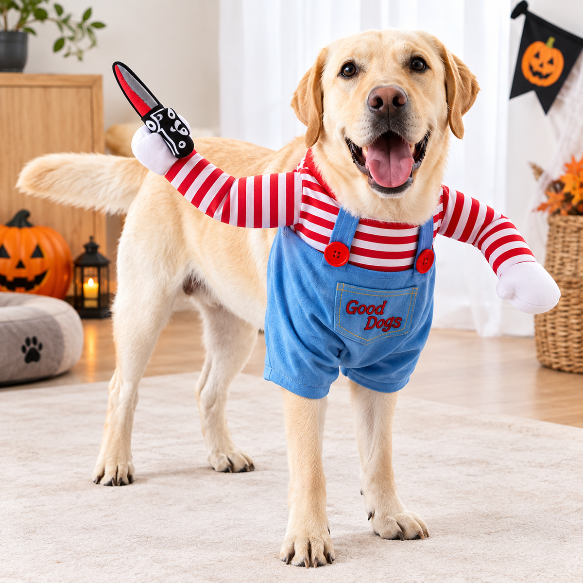 Spooky Doll Costume for Dogs