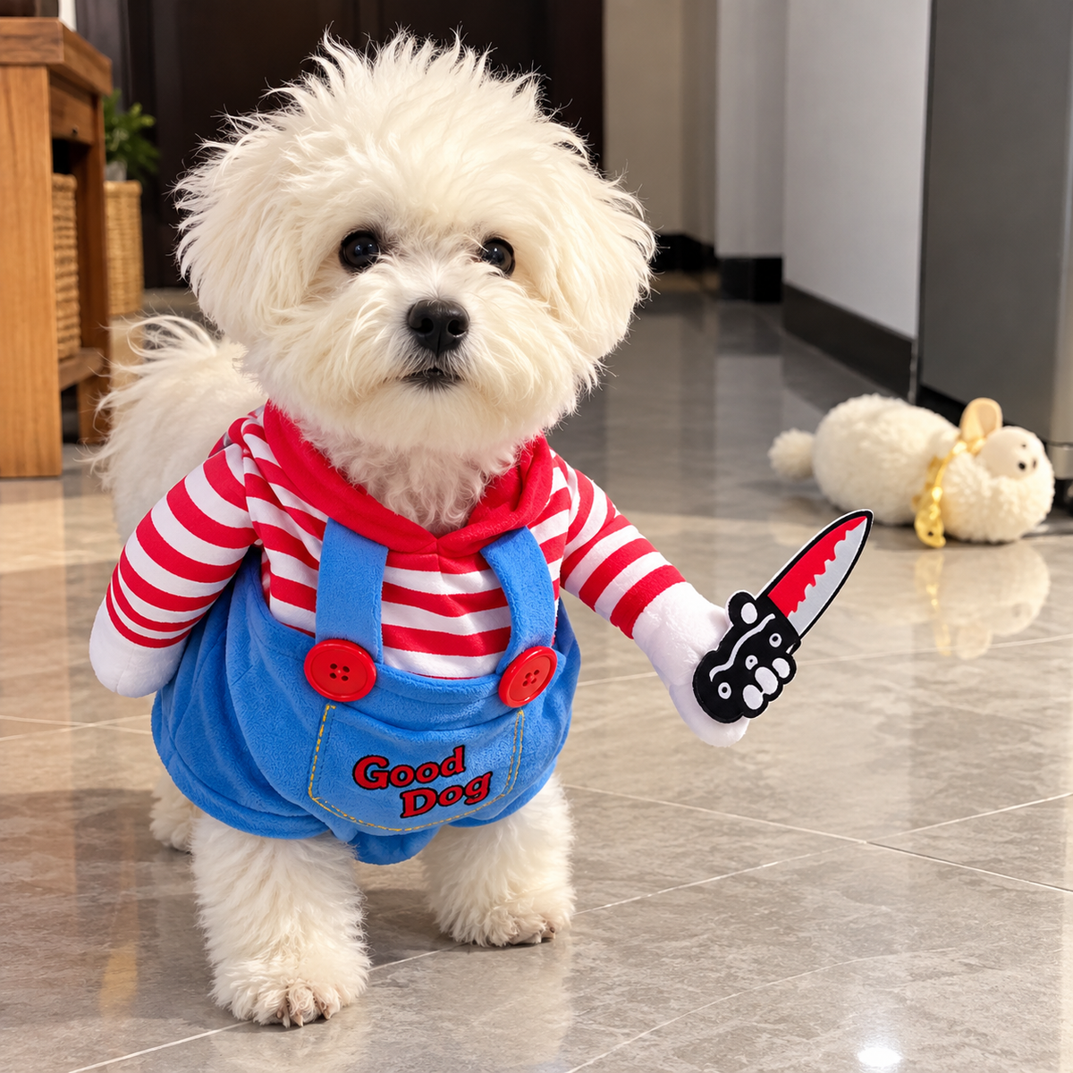 Spooky Doll Costume for Dogs